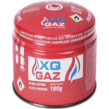 Gaz Propane Butane de Recharge XQGaz 190 gr