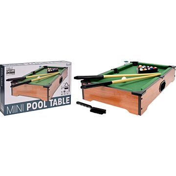 Mini Pool Table 50 x 31 x 8 cm - Billiard table wood