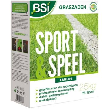 Semences Gazon Sport et Jeux BSI 2,5 kg