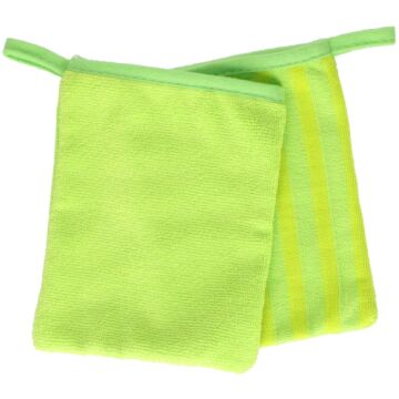 Premium Washcloth with Microfiber 2 pieces - green