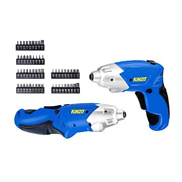Electric Screwdriver - including bitset with different sizes