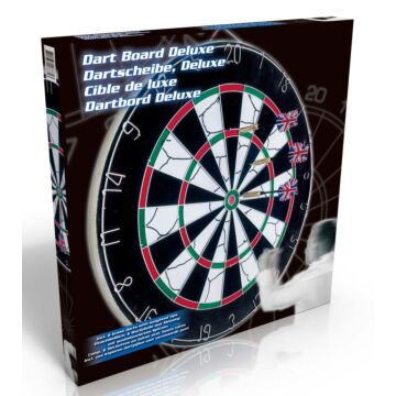 Dartboard Deluxe 45.72 cm diameter with darts