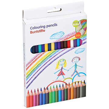 Crayons 36 pcs - Drawing for Children and Adults