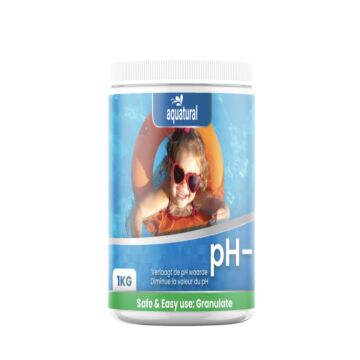 Aquatural pH- Moins pour Piscine et Spa en Granulé 1 kg