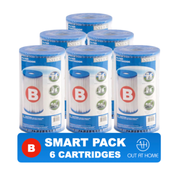 Pack Smart 6 pcs. Cartouche Filtrante Type B Intex