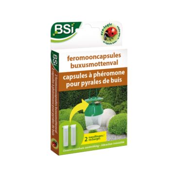 BSI Recharges Capsules à Phéromones pour Pyrales de Buis (2 pcs)