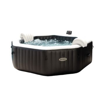 Intex PureSpa Jet & Bubble Deluxe Carbone 4 persoons - intex pure spa whirlpool