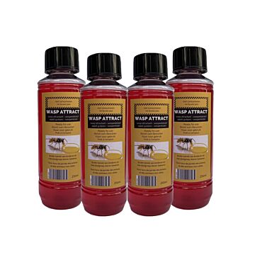 Pack Valeur Eco Appât Guêpes Wasp Attract 4 x 250 ml