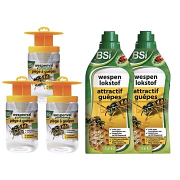 VALUE SET 3x Wasp Trap + 2x Bait 1 liter